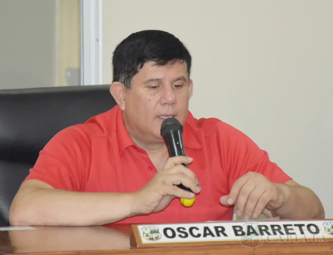 Concejal Barreto destaca logros de Jefa Policial capiateña y felicita al Gobierno Municipal por las obras de progreso