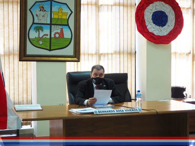 SESION ORDINARIA DE LA JUNTA MUNICIPAL DE CAPIATA: Notas Recibidas, Notas Remitidas y Expedientes Dictaminados
