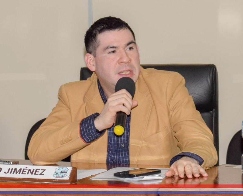 Concejal Jiménez propone Reconocimiento al Mérito al joven atleta capiateño Oscar Vicente Aguilera Núñez