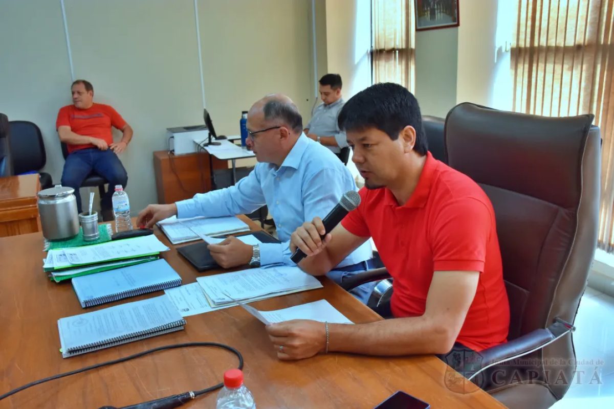 SESION ORDINARIA DE LA JUNTA MUNICIPAL DE CAPIATA: Notas Recibidas y Expedientes Dictaminados