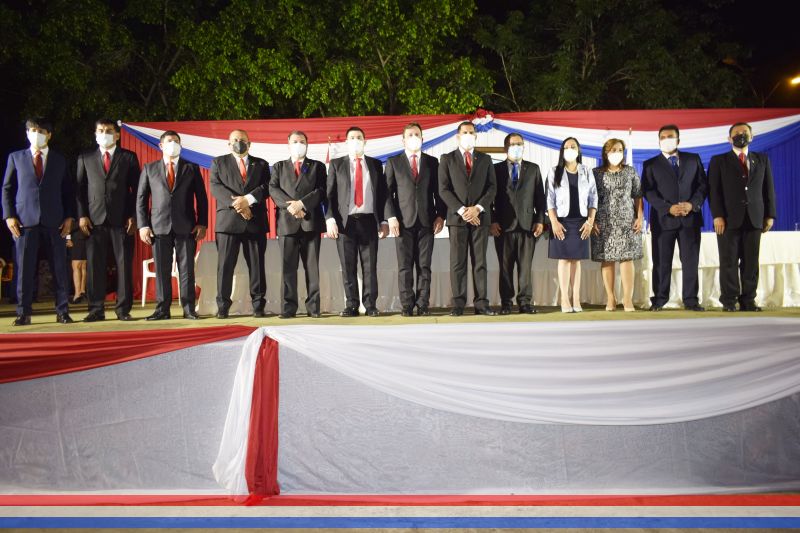 SESION SOLEMNE DE TOMA DE JURAMENTO Y POSESION DE CARGOS DE LA NUEVA JUNTA MUNICIPAL DE CAPIATA Y DEL INTENDENTE MUNICIPAL, PERIODO 2021 - 2025