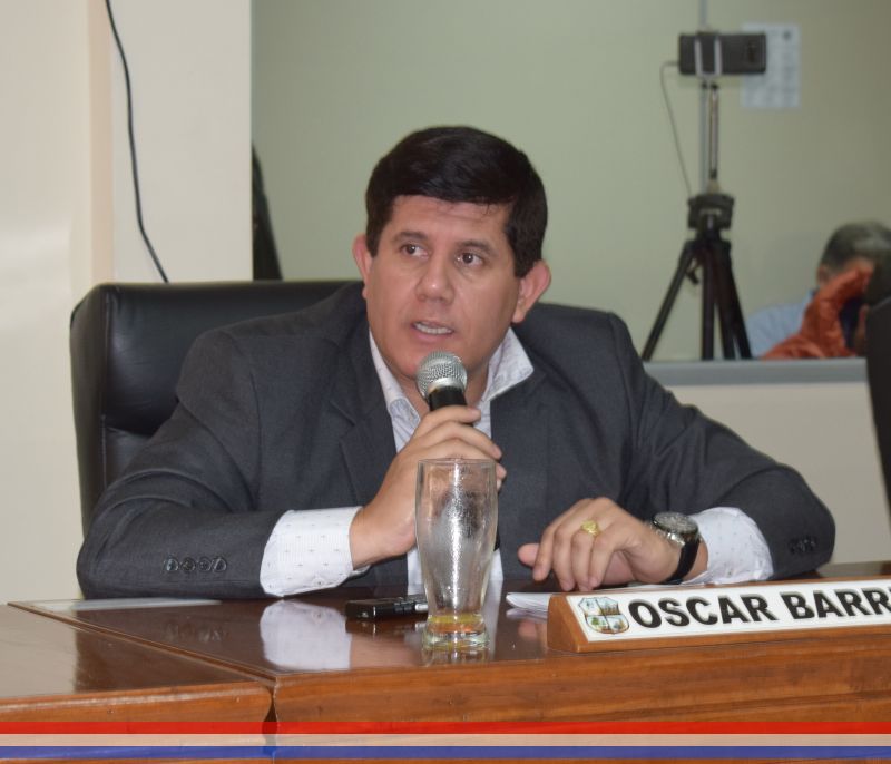 Informe del concejal Oscar Américo Barreto (ANR)