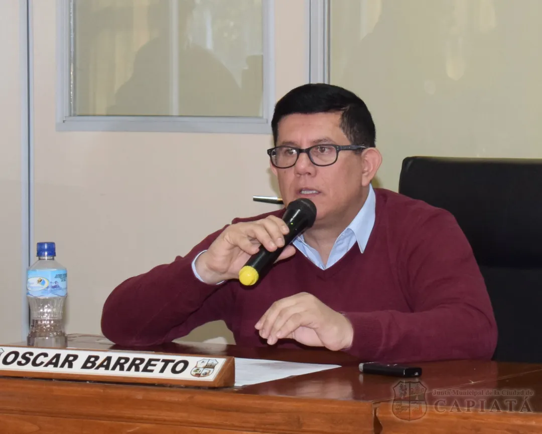 Concejal Barreto informó que el Ejecutivo Municipal ha dado trámite para titulación definitiva del terreno ocupado por la Sra. María Concepción Quiñónez