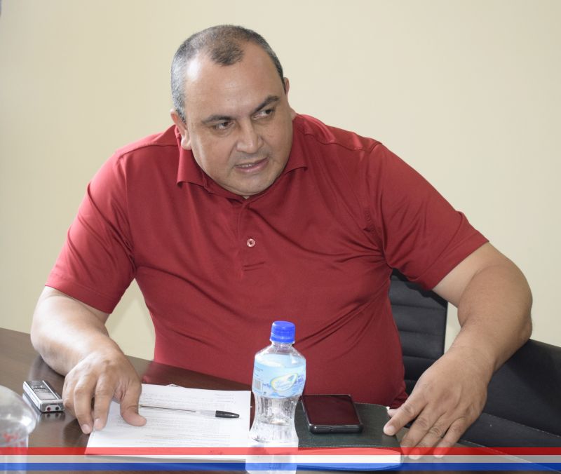 Concejal Garcete solicita la reparación de la capa asfáltica en la intersección de las calles La Asunción y Dr. López Godoy