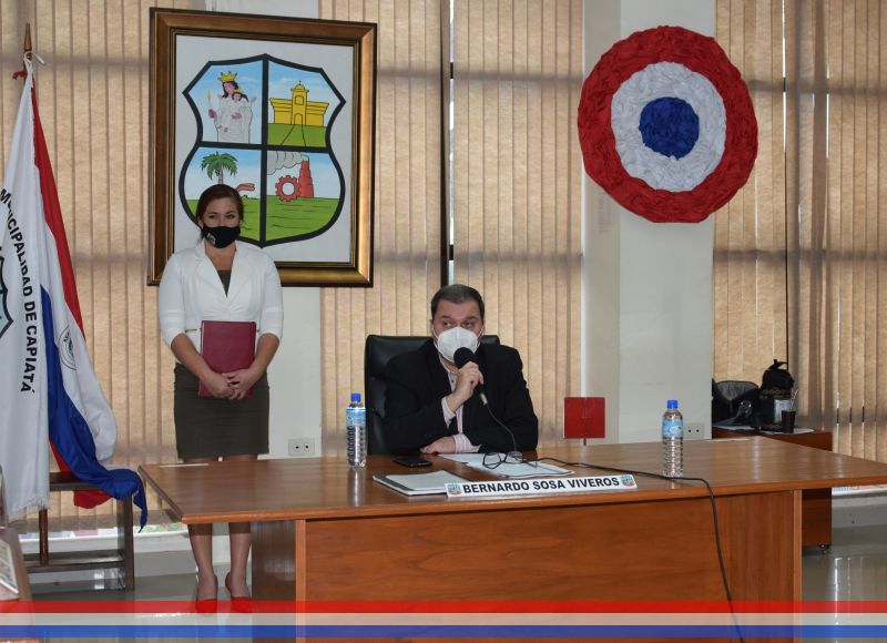 SESION ORDINARIA DE LA JUNTA MUNICIPAL DE CAPIATA: Notas Remitidas y Expedientes Dictaminados