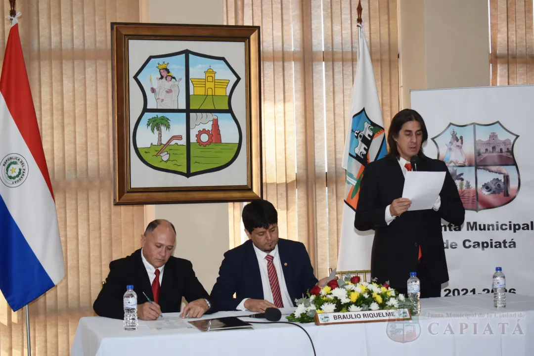 SESION ORDINARIA DE LA JUNTA MUNICIPAL DE CAPIATA: Notas Recibidas y Expedientes Dictaminados