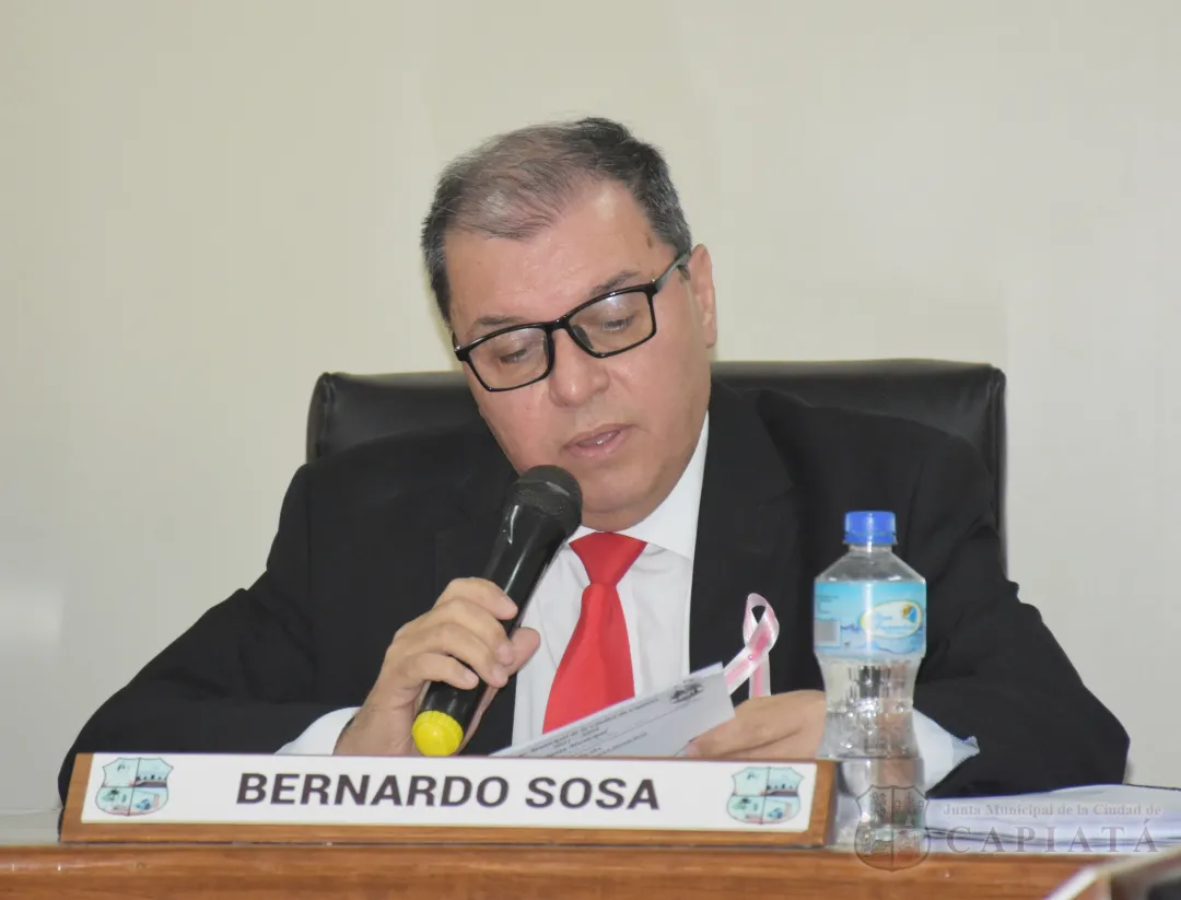 Propuesta para otorgar un reconocimiento a la Sra. María Luisa Ortiz de Da Costa, gran benefactora del Hospital Distrital de Capiatá