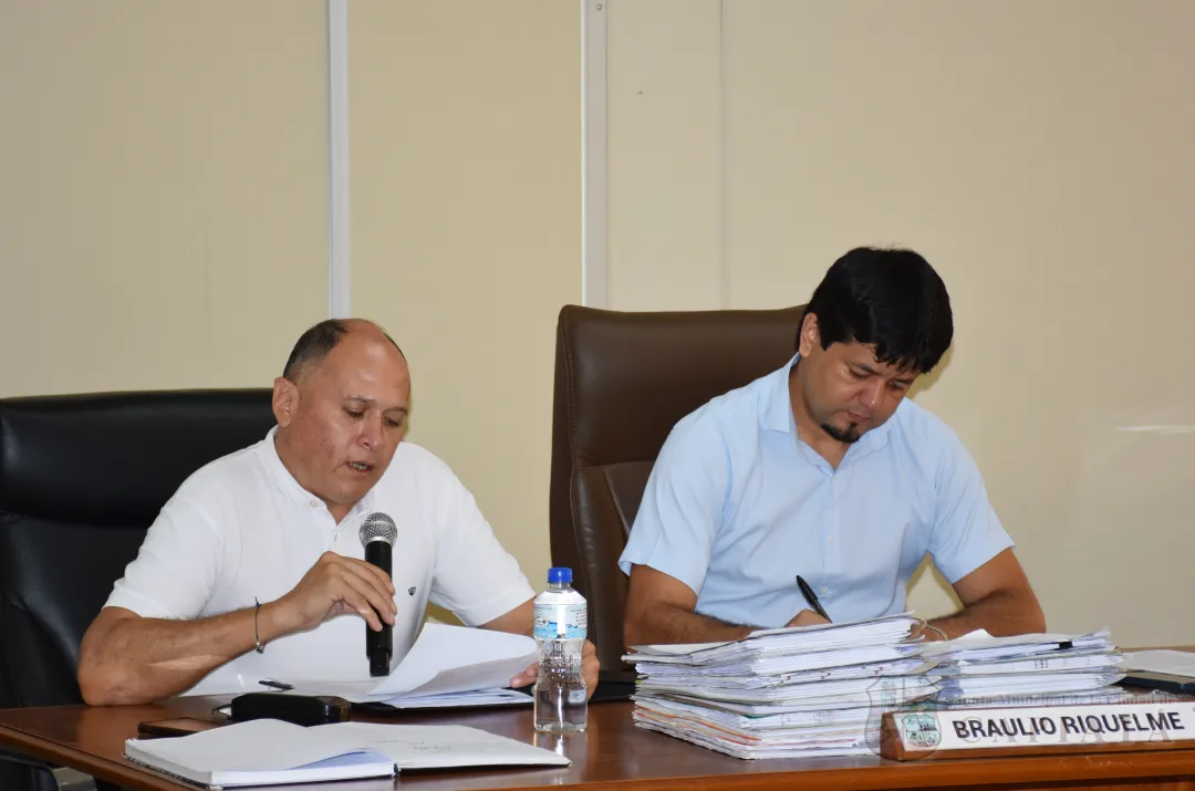 SESION ORDINARIA DE LA JUNTA MUNICIPAL DE CAPIATA: Notas Recibidas y Expedientes Dictaminados