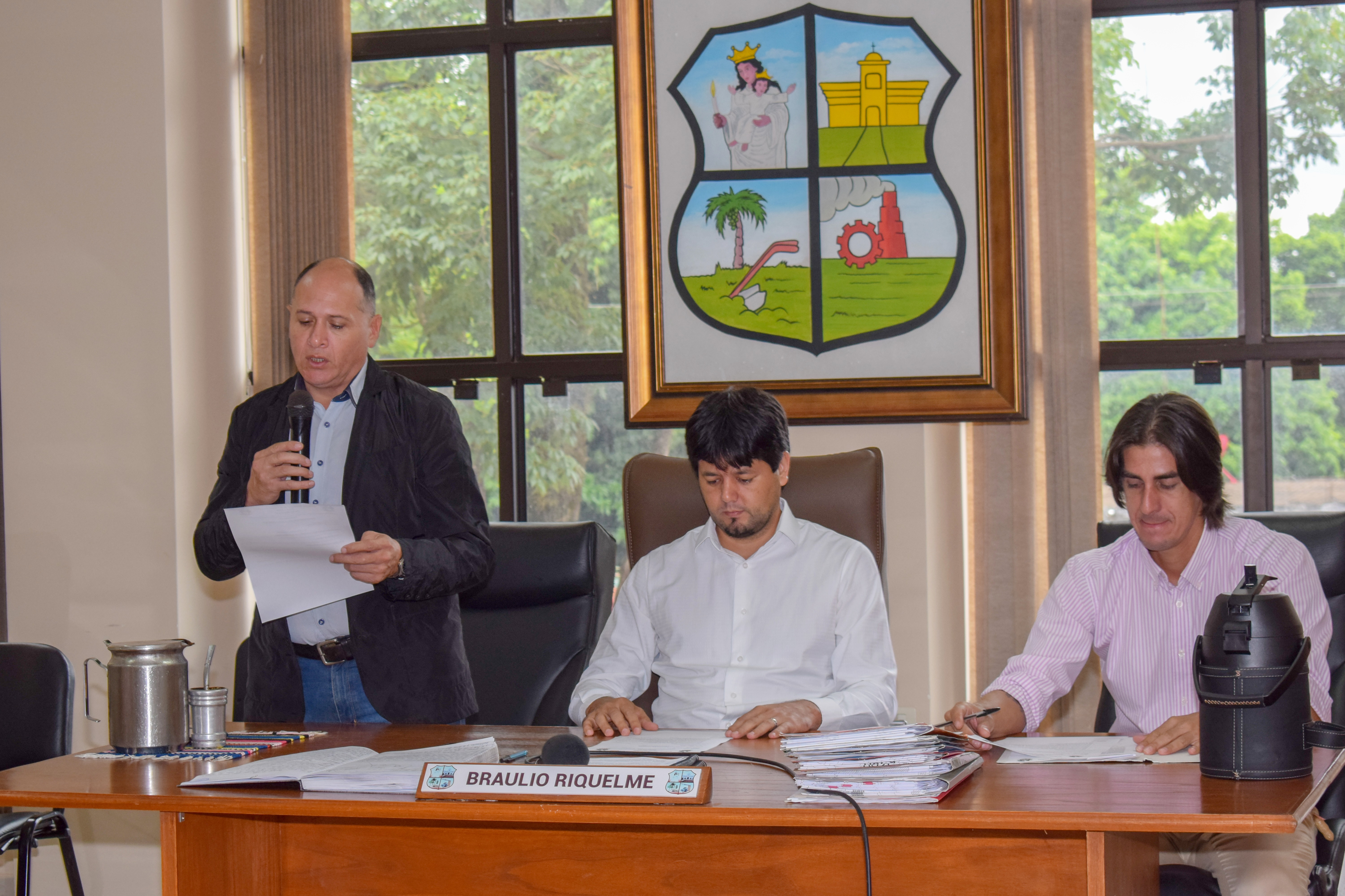 SESION ORDINARIA DE LA JUNTA MUNICIPAL DE CAPIATA: Notas Recibidas, Nota Remitida y Expedientes Dictaminados
