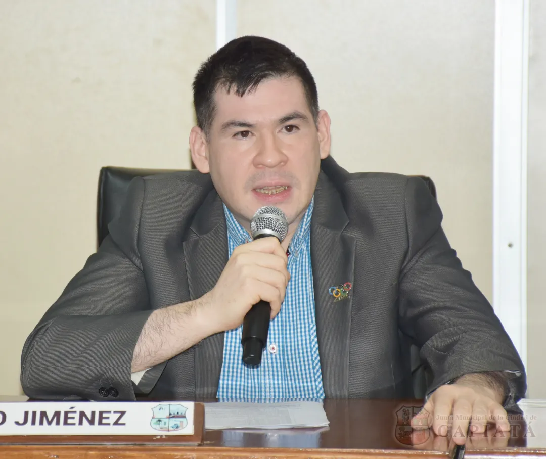Concejal Jiménez agradeció a Dios y a todos aquellos que contribuyen en engrandecer a nuestra ciudad