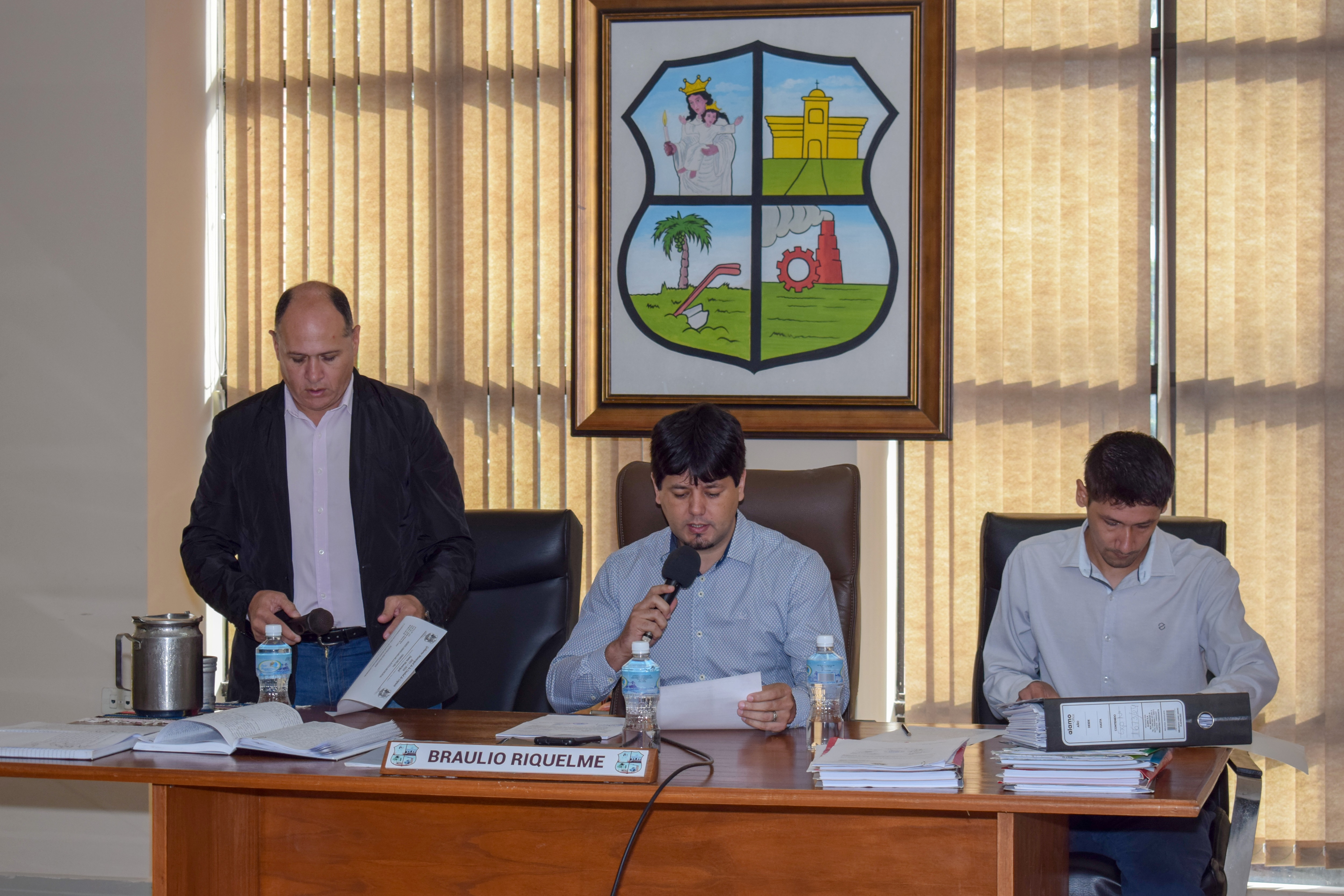 SESION ORDINARIA DE LA JUNTA MUNICIPAL DE CAPIATA: Notas Recibidas, Nota Remitida y Expedientes Dictaminados