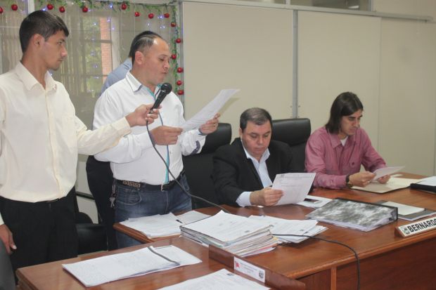 SESION ORDINARIA DE LA JUNTA MUNICIPAL DE CAPIATA: Nota Recibida y Expedientes Dictaminados