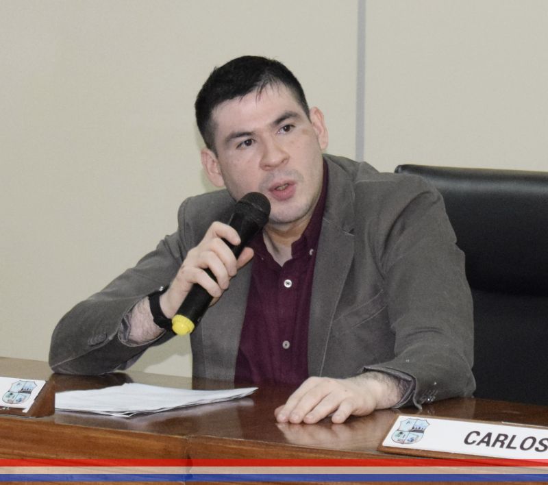 Concejal Jiménez solicita la señalización de la franja peatonal en zona del Km. 20 ruta departamental D 27 (ex ruta PY 01)