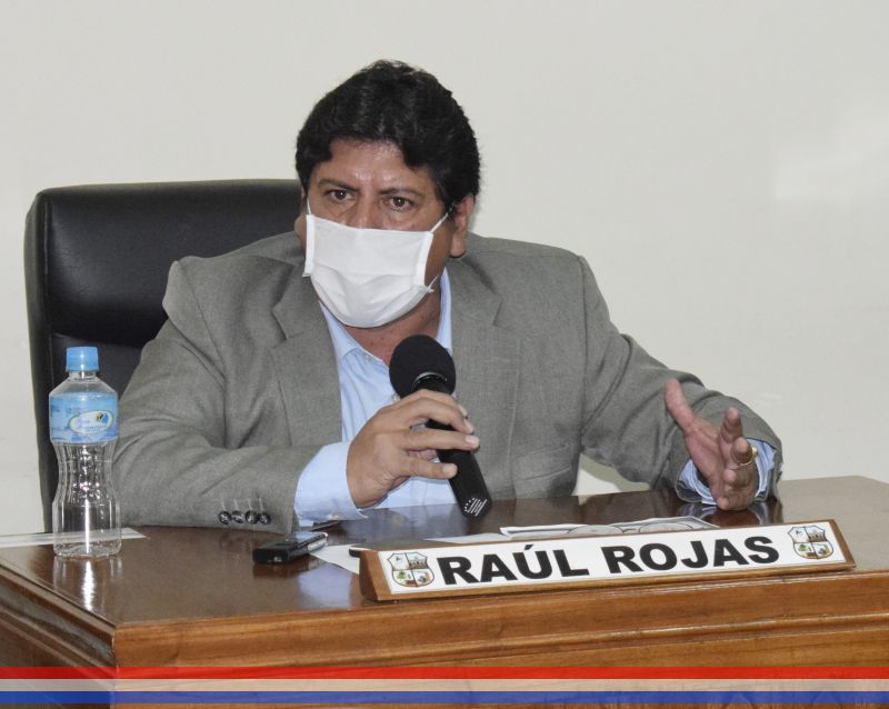 Concejal Rojas propone una reunión entre autoridades municipales, fiscales y jefes policiales para coordinar trabajos