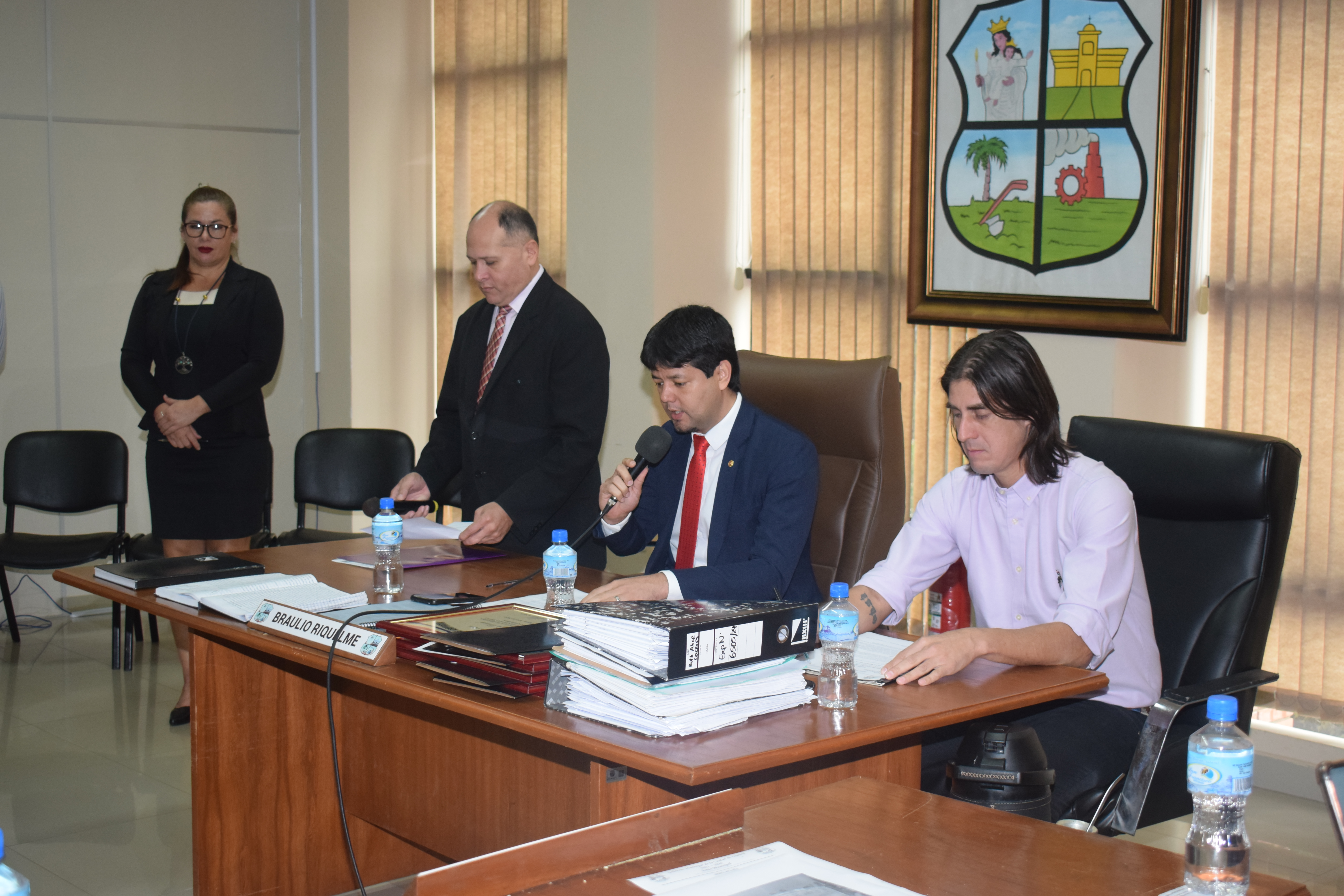 SESION ORDINARIA DE LA JUNTA MUNICIPAL DE CAPIATA: Notas Recibidas y Expedientes Dictaminados
