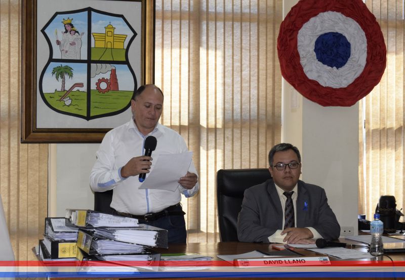 SESION ORDINARIA DE LA JUNTA MUNICIPAL DE CAPIATA: Notas Recibidas, Nota Remitida y Expedientes Dictaminados