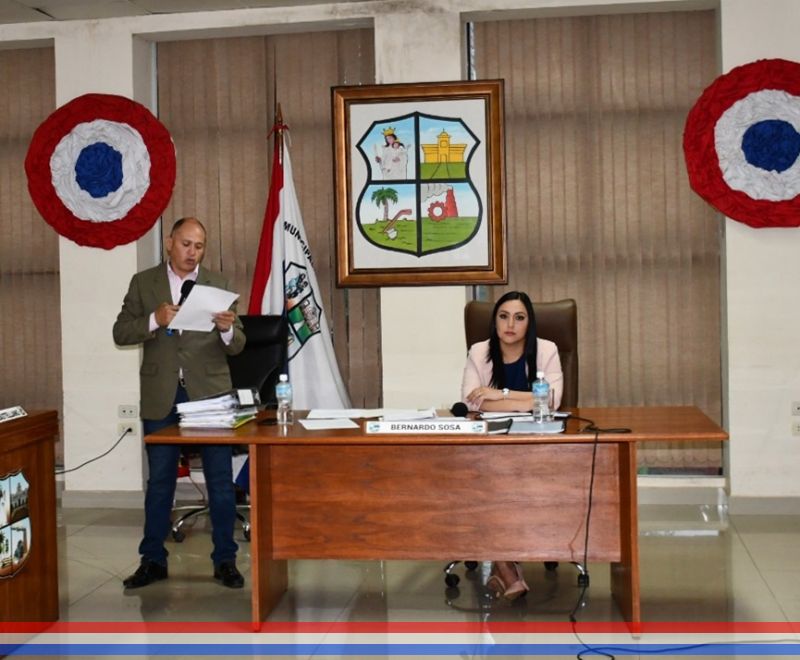 SESION ORDINARIA DE LA JUNTA MUNICIPAL DE CAPIATA: Notas Recibidas, Nota Remitida y Expedientes Dictaminados