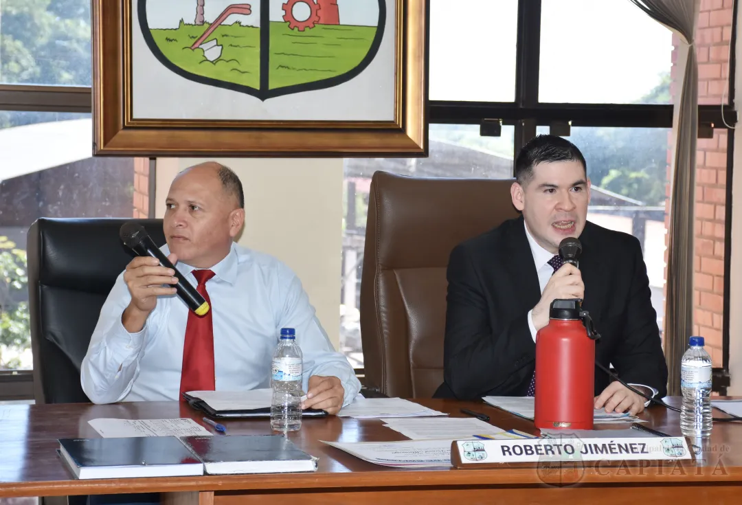 SESION ORDINARIA DE LA JUNTA MUNICIPAL DE CAPIATA: Notas Recibidas y Expedientes Dictaminados