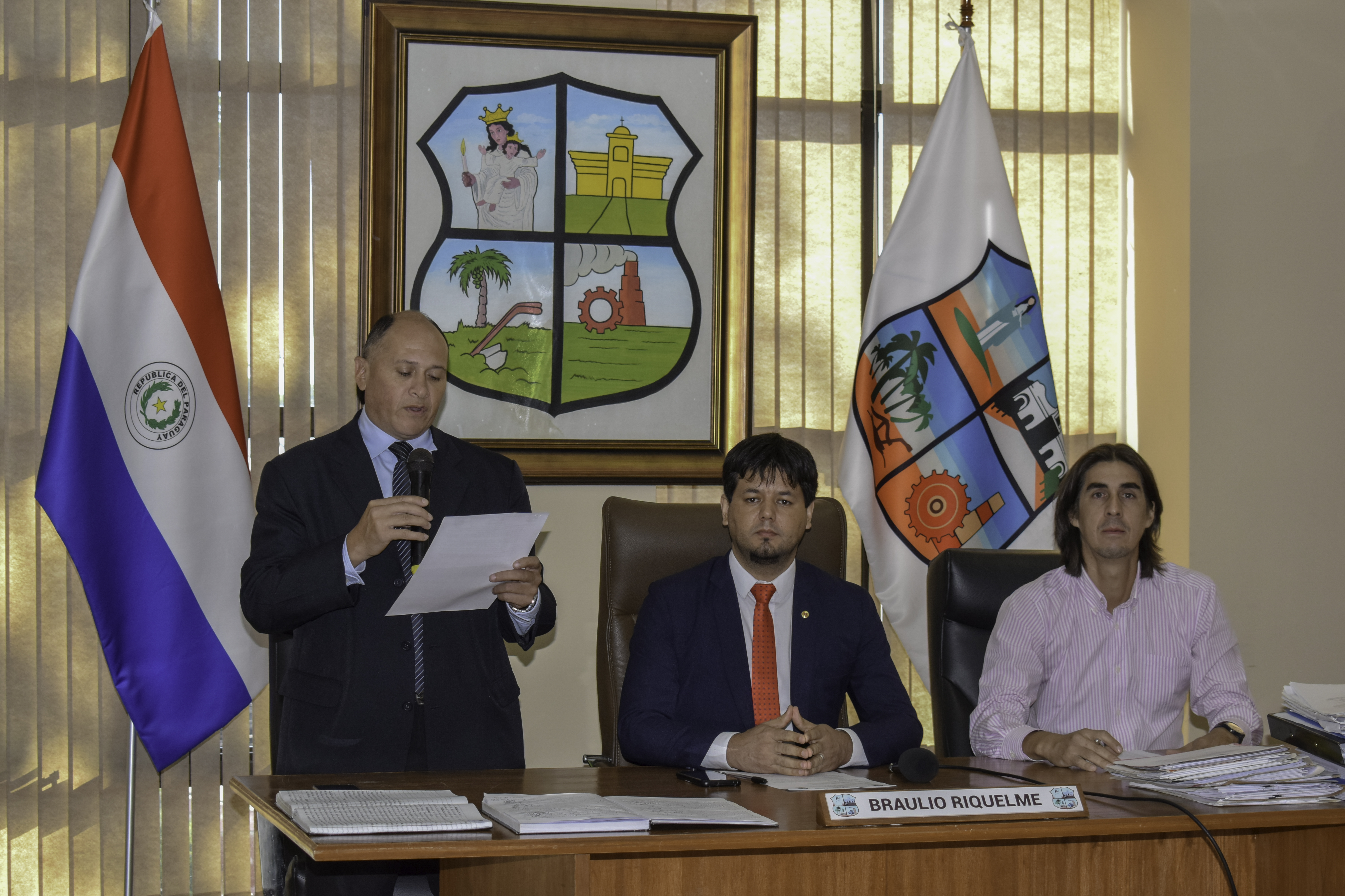 SESION ORDINARIA DE LA JUNTA MUNICIPAL DE CAPIATA: Notas Recibidas, Nota Remitida y Expedientes Dictaminados
