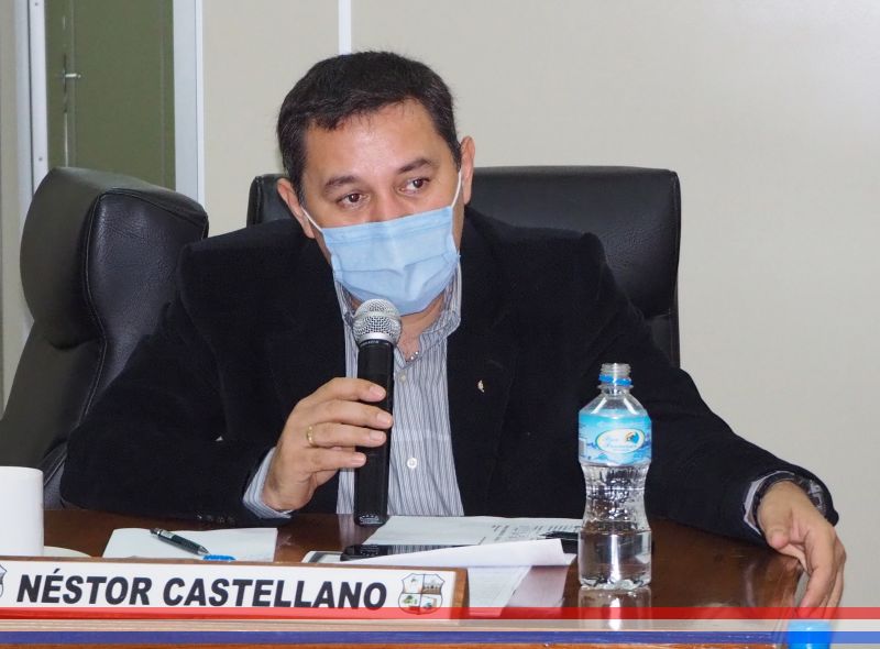 Concejal Castellano solicita que se pinten las franjas peatonales de las calles adyacentes a instituciones educativas del sector sur