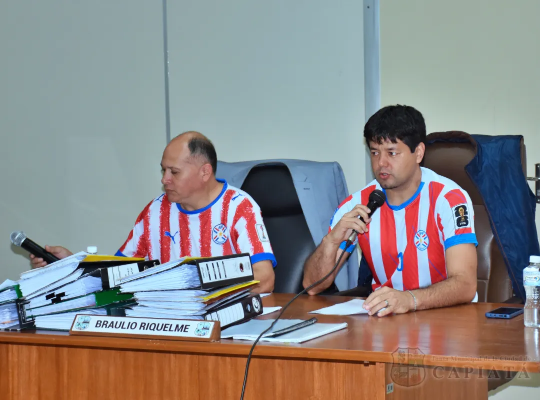 SESION ORDINARIA DE LA JUNTA MUNICIPAL DE CAPIATA: Notas Recibidas y Expedientes Dictaminados