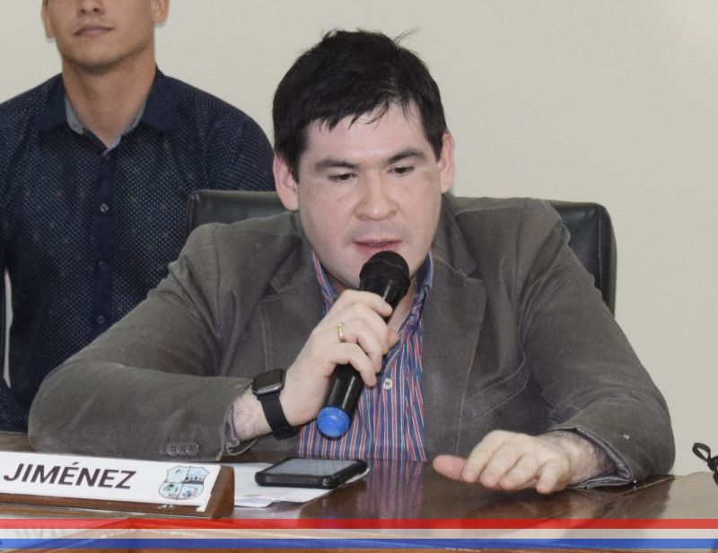 Concejal Jiménez solicita al Ejecutivo Municipal agilizar los trámites ante el MOPC para el asfaltado del tramo Rojas Cañada - Loma Barrero