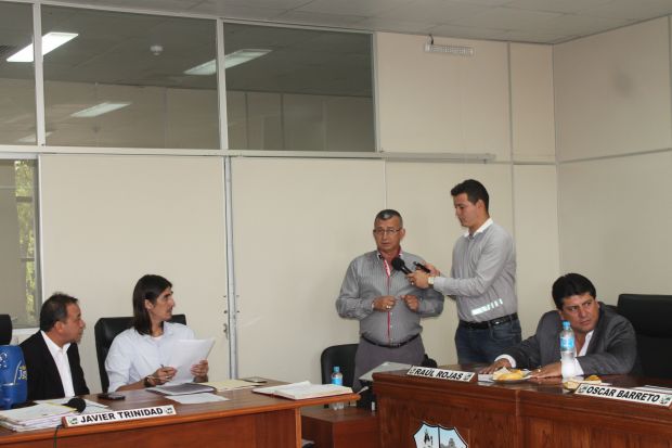 Director de Transporte Público y Tránsito, Sr. Saturnino Vázquez, brindó informe de gestión a la Junta Municipal