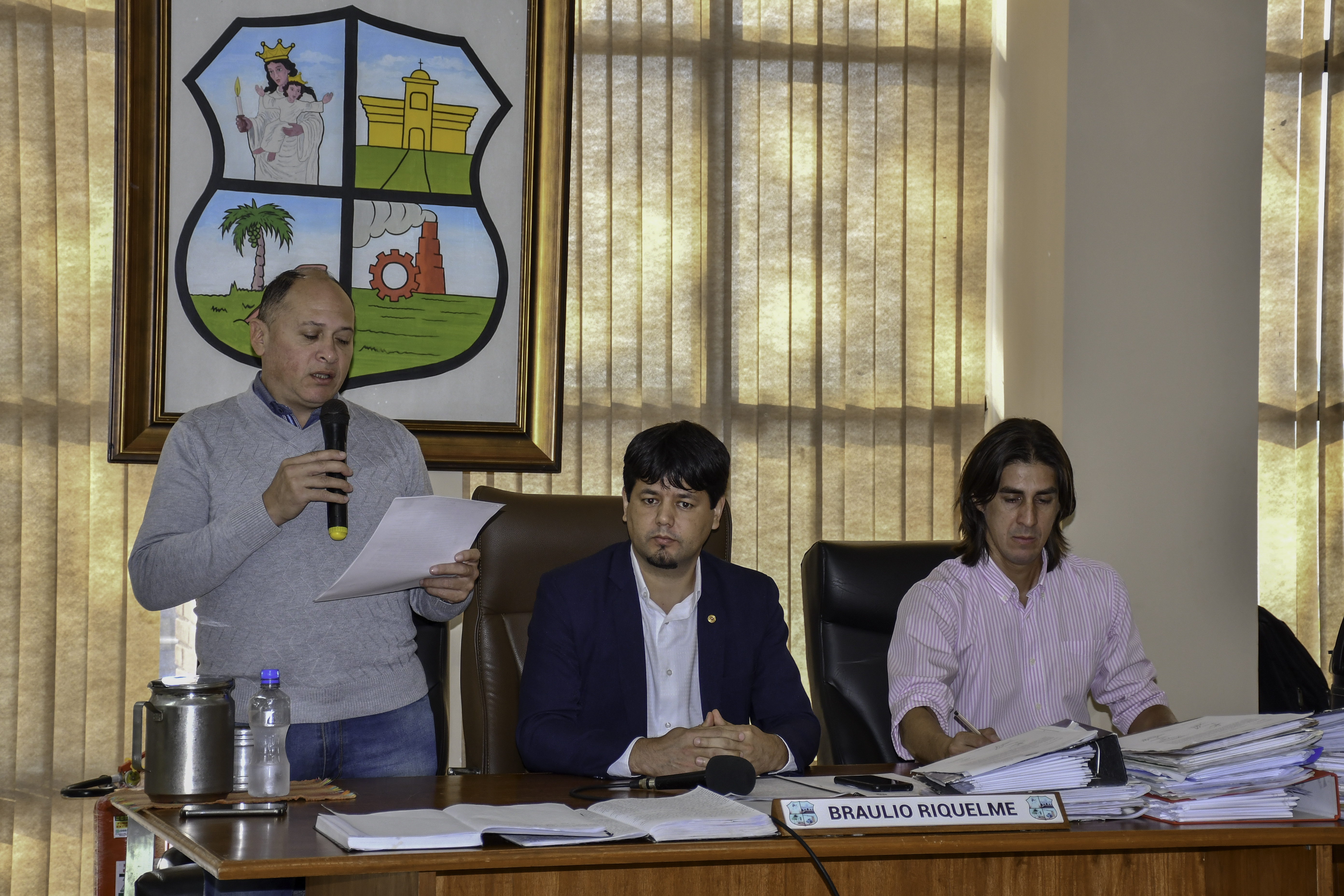 SESION ORDINARIA DE LA JUNTA MUNICIPAL DE CAPIATA: Notas Recibidas, Nota Remitida y Expedientes Dictaminados