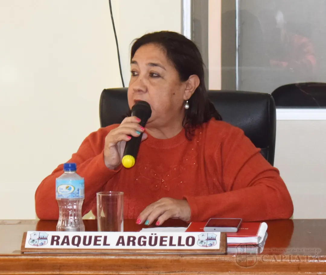 Concejala Arguello agradece el mejoramiento de calles y la instalación de reductores de velocidad en la zona de Cía. 10ª Laurelty