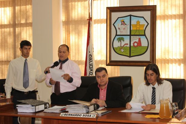 SESION ORDINARIA DE LA JUNTA MUNICIPAL DE CAPIATA: Notas Recibidas y Expedientes Dictaminados