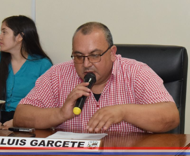 Concejal Garcete solicita al Ejecutivo Municipal dotar de vehículo y comodidades a la Dirección de Gestión Ambiental