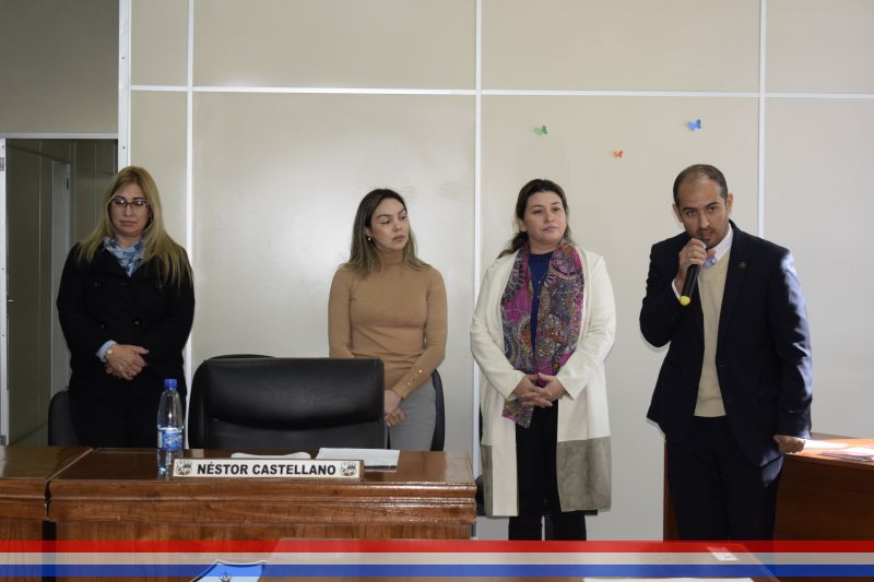 Visita de representantes de la Defensoría Pública de la Niñez y la Adolescencia de la ciudad de Capiatá