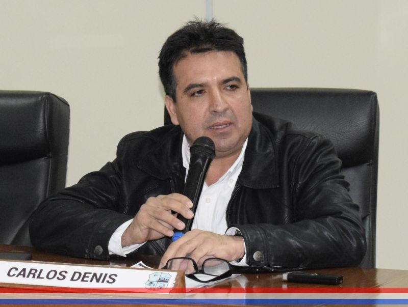 Concejal Denis solicita la limpieza de los canales de desagüe a cielo abierto de la Cía. 7ª Posta Yvyraró