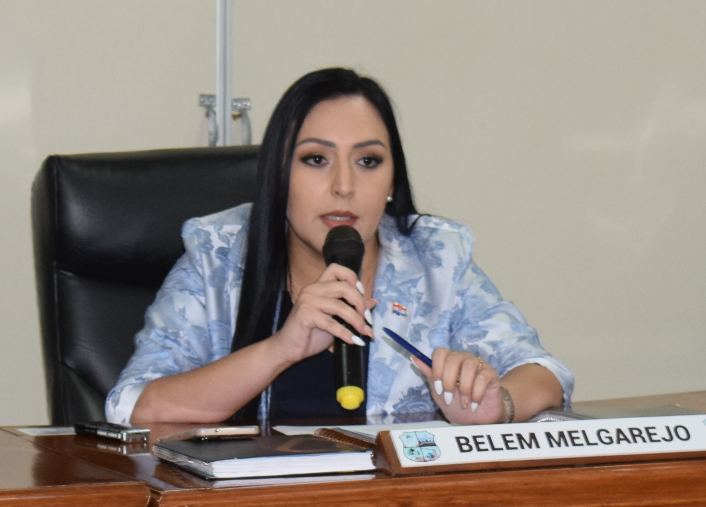 Concejala Melgarejo solicita reparación de calle y limpieza de canal a cielo abierto de importantes tramos del sector sur