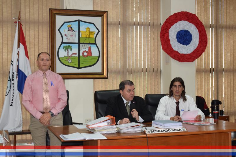 SESION ORDINARIA DE LA JUNTA MUNICIPAL DE CAPIATA: Notas Recibidas, Notas Remitidas y Expedientes Dictaminados