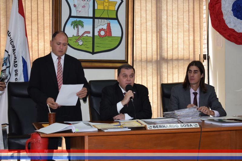 SESION ORDINARIA DE LA JUNTA MUNICIPAL DE CAPIATA: Notas Recibidas, Notas Remitidas y Expedientes Dictaminados