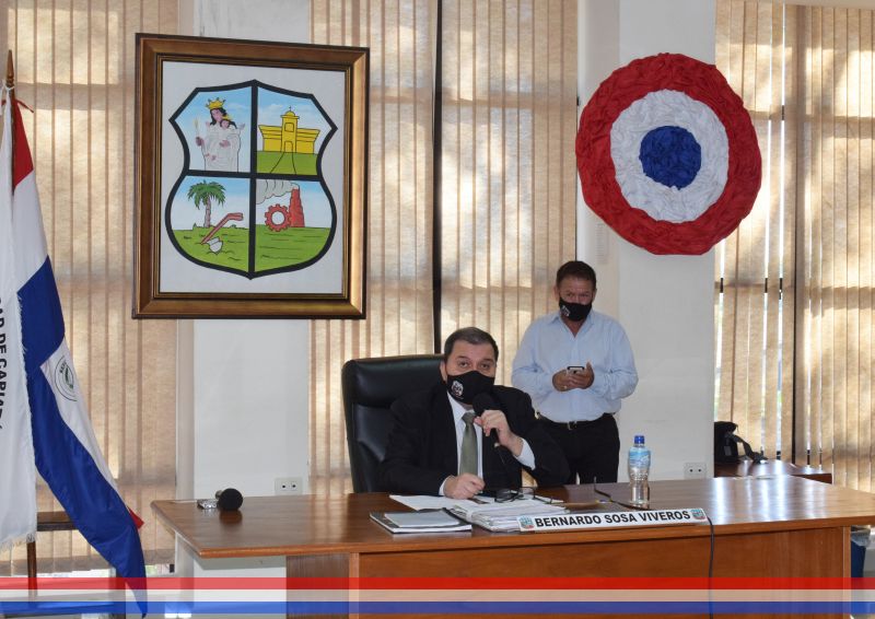 SESION ORDINARIA DE LA JUNTA MUNICIPAL DE CAPIATA: Notas Recibidas, Nota Remitida y Expedientes Dictaminados