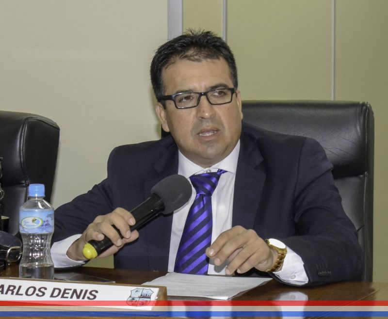 Concejal Denis solicita al Ejecutivo Municipal proceda a cesar las obras de futuro local comercial que no cumple con las normas