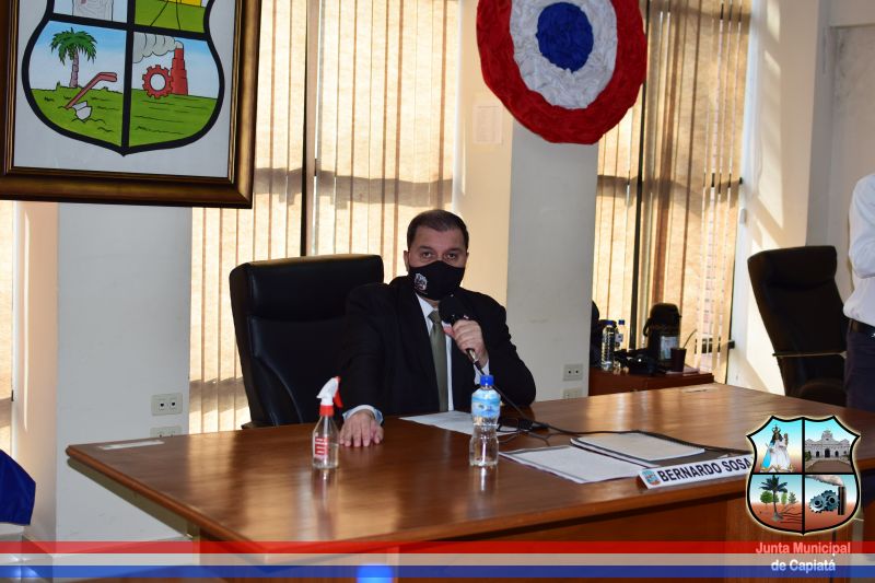 SESION ORDINARIA DE LA JUNTA MUNICIPAL DE CAPIATA: Notas Recibidas, Nota Remitida y Expedientes Dictaminados