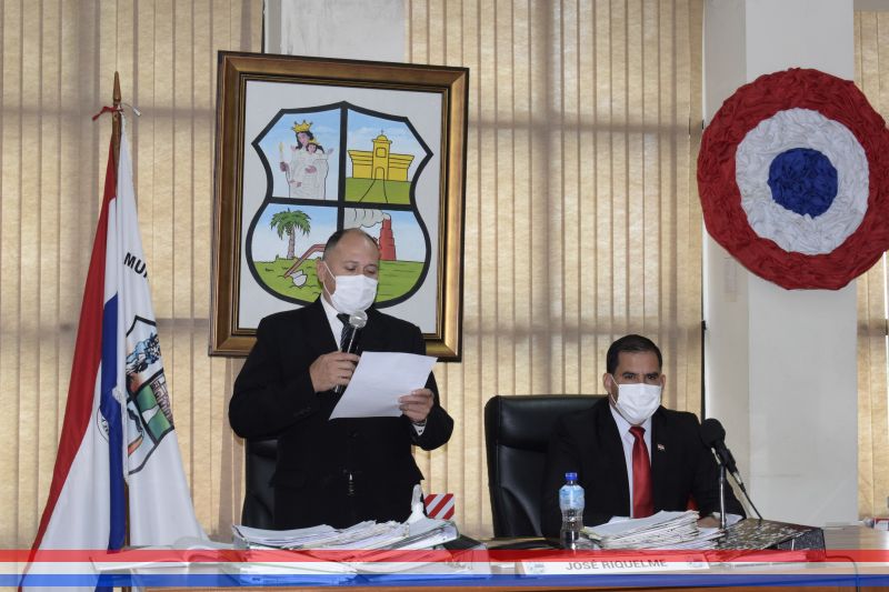 SESION ORDINARIA DE LA JUNTA MUNICIPAL DE CAPIATA: Notas Recibidas y Expedientes Dictaminados
