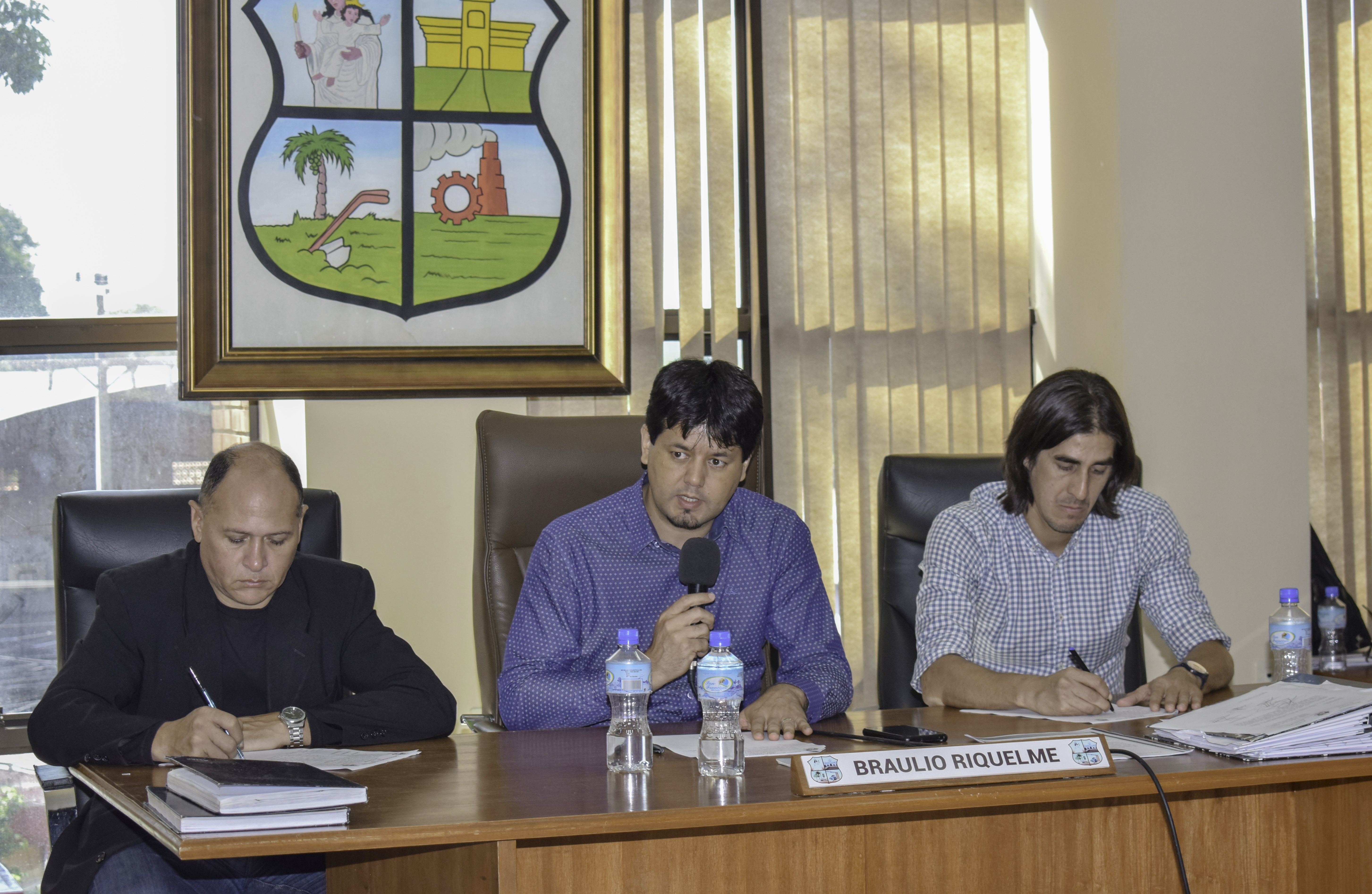 SESION ORDINARIA DE LA JUNTA MUNICIPAL DE CAPIATA: Notas Recibidas, Nota Remitida y Expedientes Dictaminados