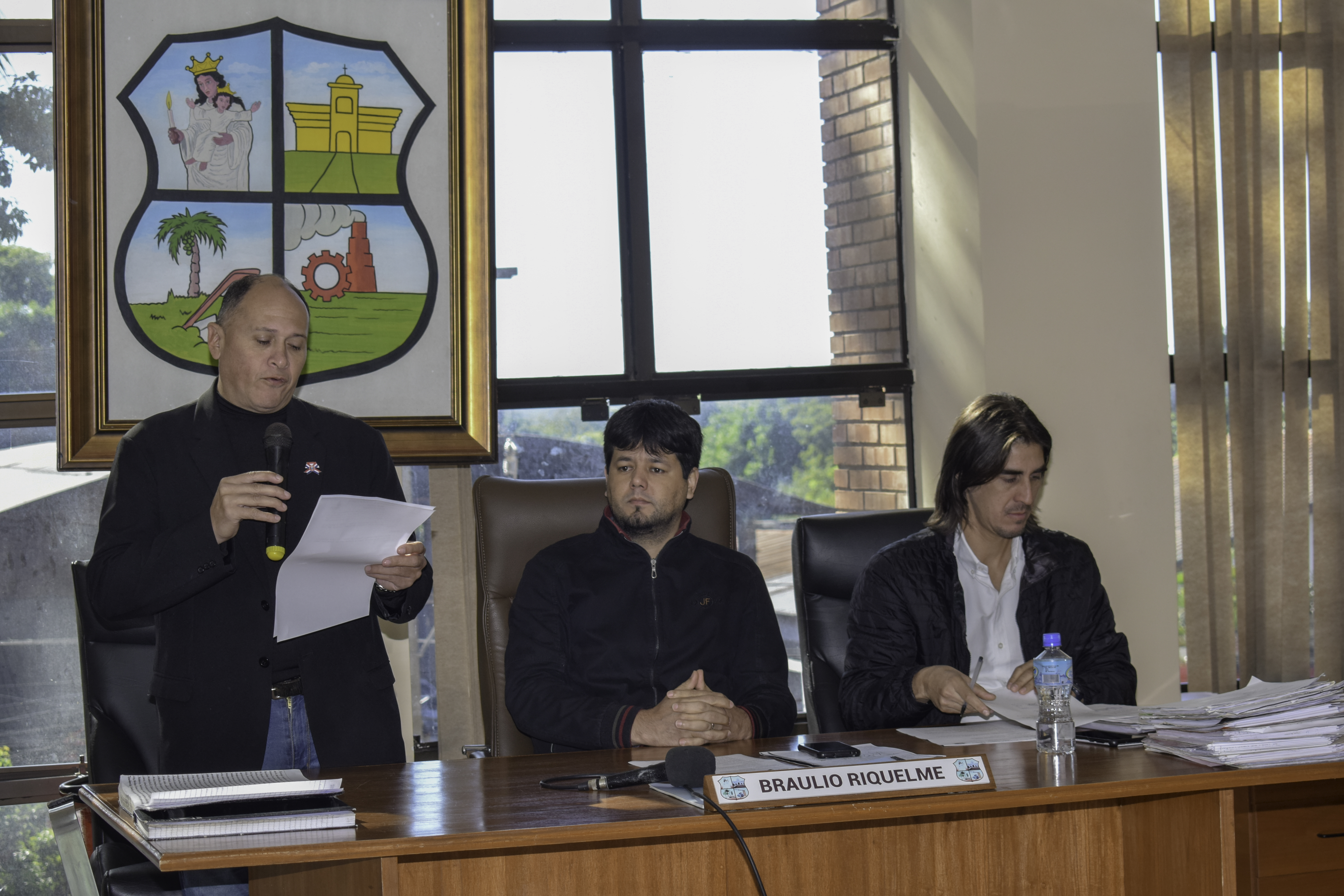 SESION ORDINARIA DE LA JUNTA MUNICIPAL DE CAPIATA: Notas Recibidas, Nota Remitida y Expedientes Dictaminados