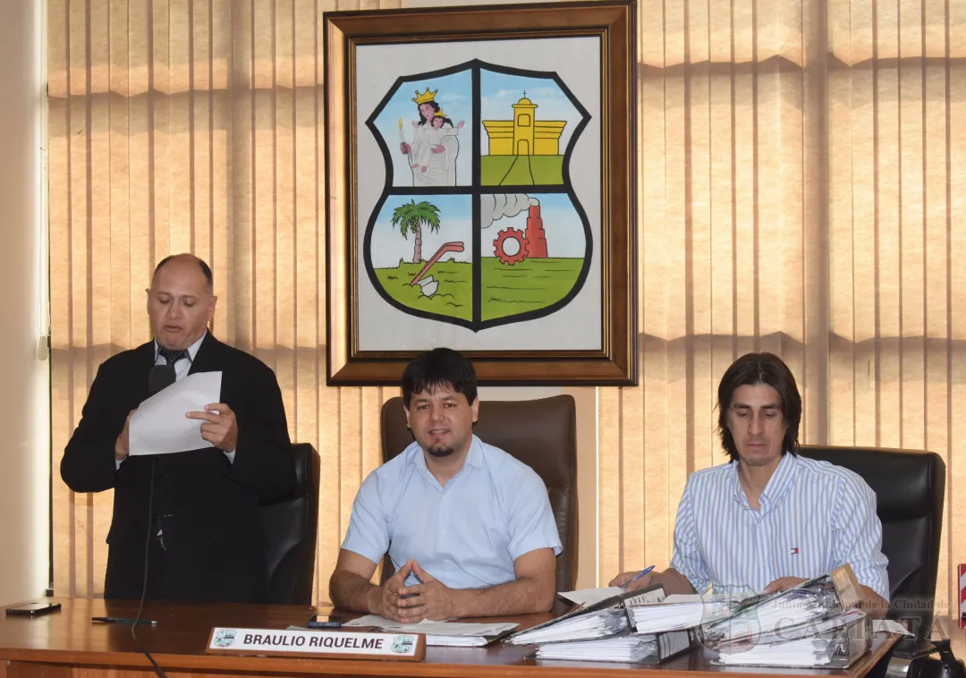 SESION ORDINARIA DE LA JUNTA MUNICIPAL DE CAPIATA: Notas Recibidas y Expedientes Dictaminados