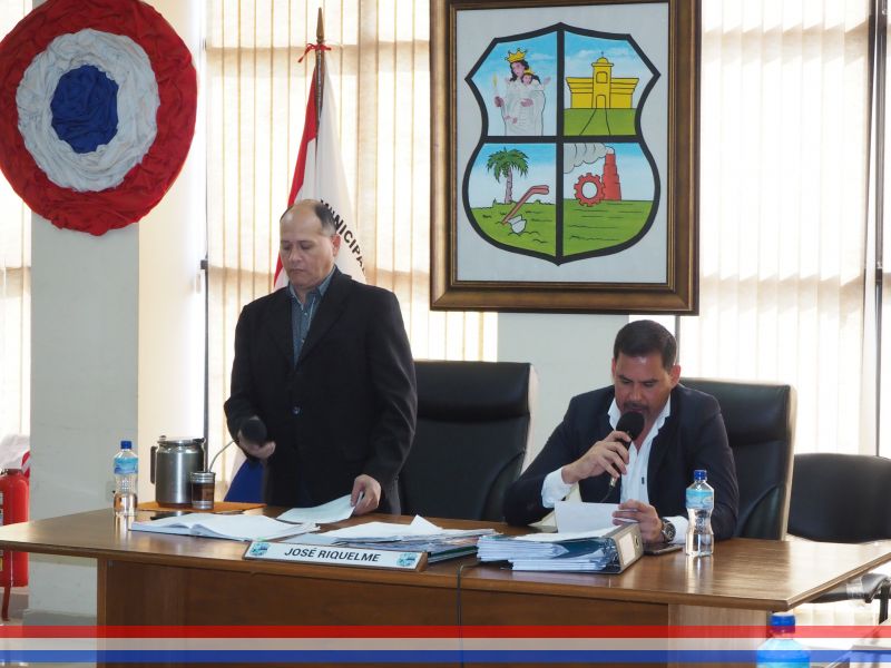 SESION ORDINARIA DE LA JUNTA MUNICIPAL DE CAPIATA: Notas Recibidas, Nota Remitida y Expedientes Dictaminados