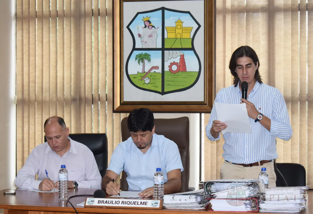 SESION ORDINARIA DE LA JUNTA MUNICIPAL DE CAPIATA: Notas Recibidas y Expedientes Dictaminados