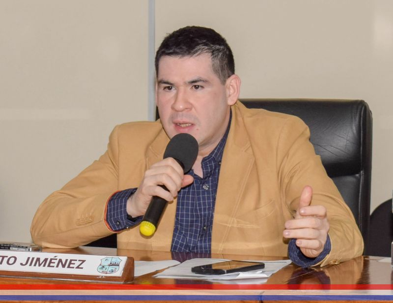 Concejal Jiménez solicita al Ejecutivo Municipal gestionar ante el MSPyBS la pronta construcción de la USF del barrio Santa Rosa -  Cía. 9ª Rojas Cañada