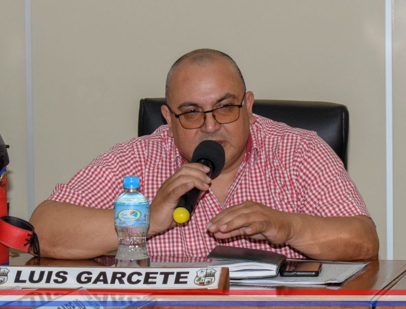 Concejal Garcete solicita al departamento de Obras realizar una evaluación del estado del asfaltado en varios tramos bajo la jurisdicción del MOPC