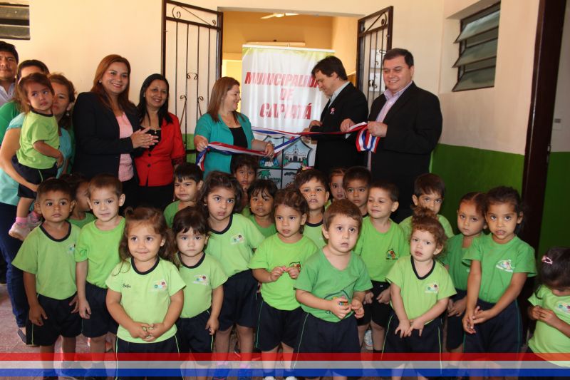 Habilitan mejoras en la Esc. Prof. María Alodia Viveros de Sosa