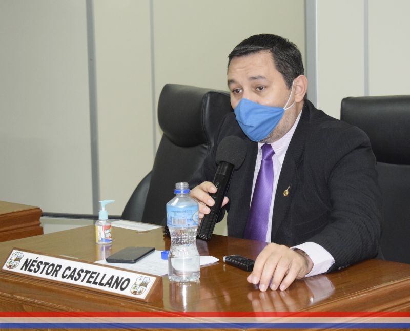 Concejal Castellano presenta Minuta por la que encomienda al Ejecutivo Municipal proyectar el mejoramiento de la plaza longitudinal de Posta Ybycuá