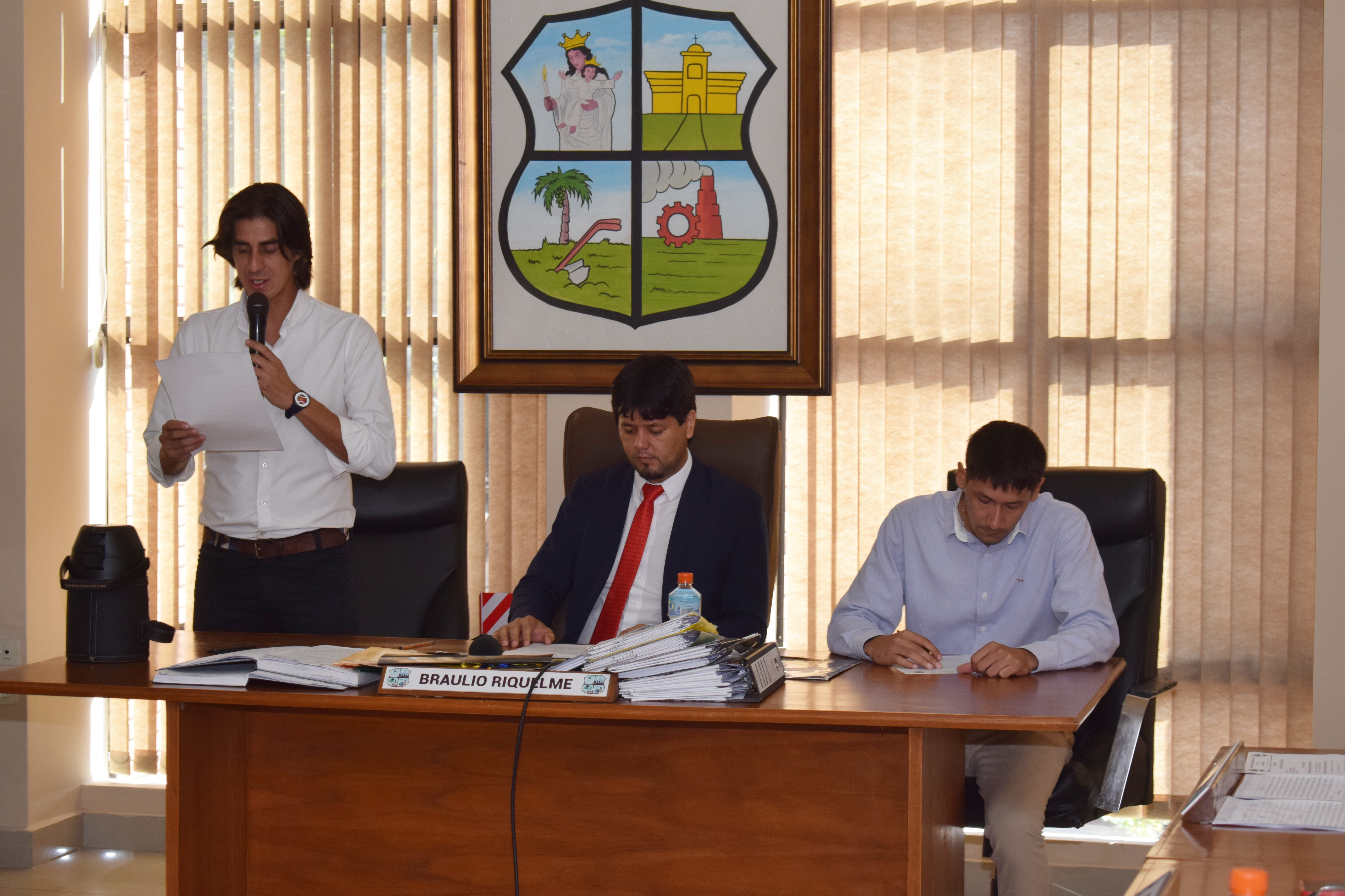 SESION ORDINARIA DE LA JUNTA MUNICIPAL DE CAPIATA: Notas Recibidas y Expedientes Dictaminados